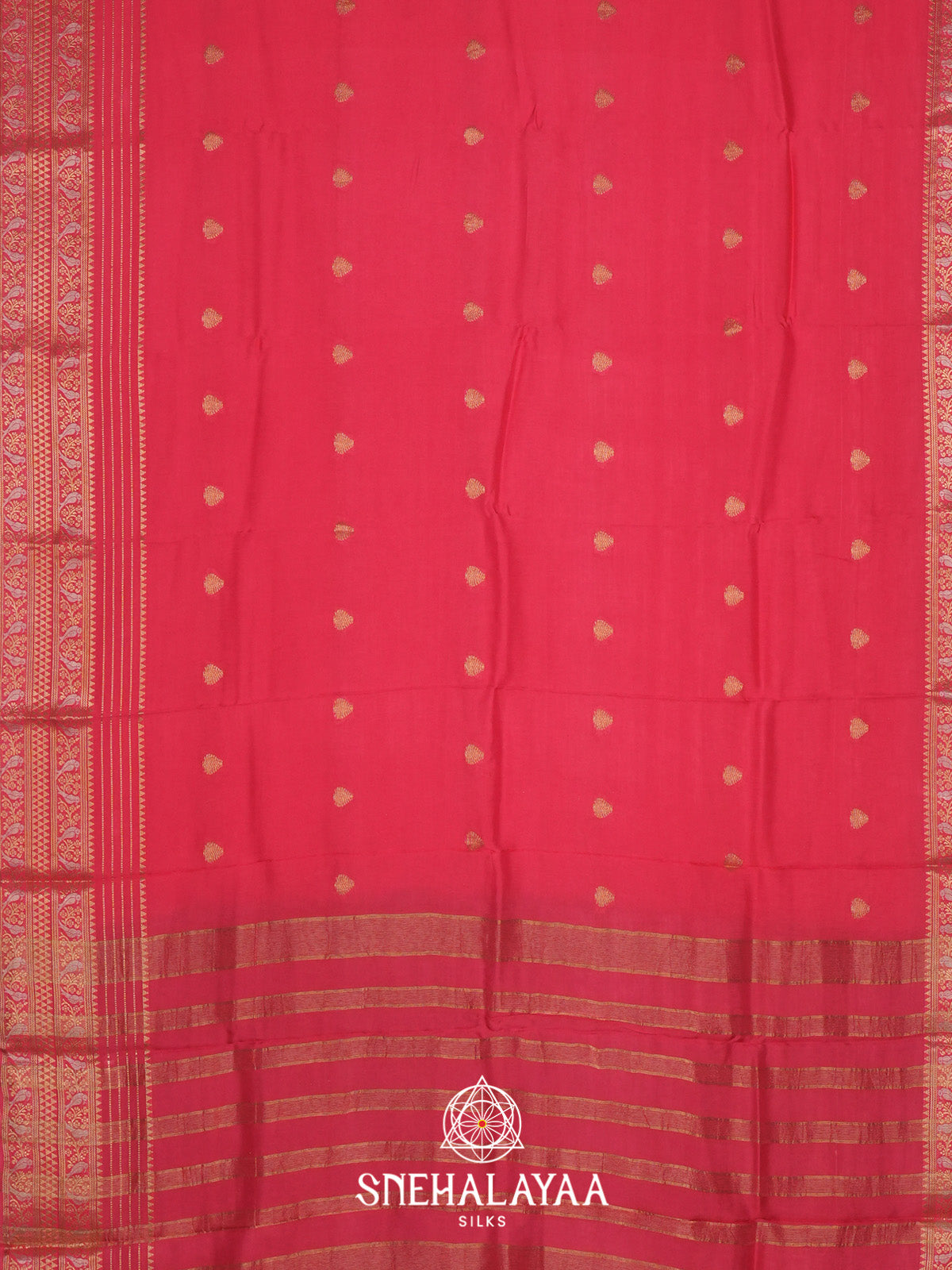 Pink Banarasi Saree