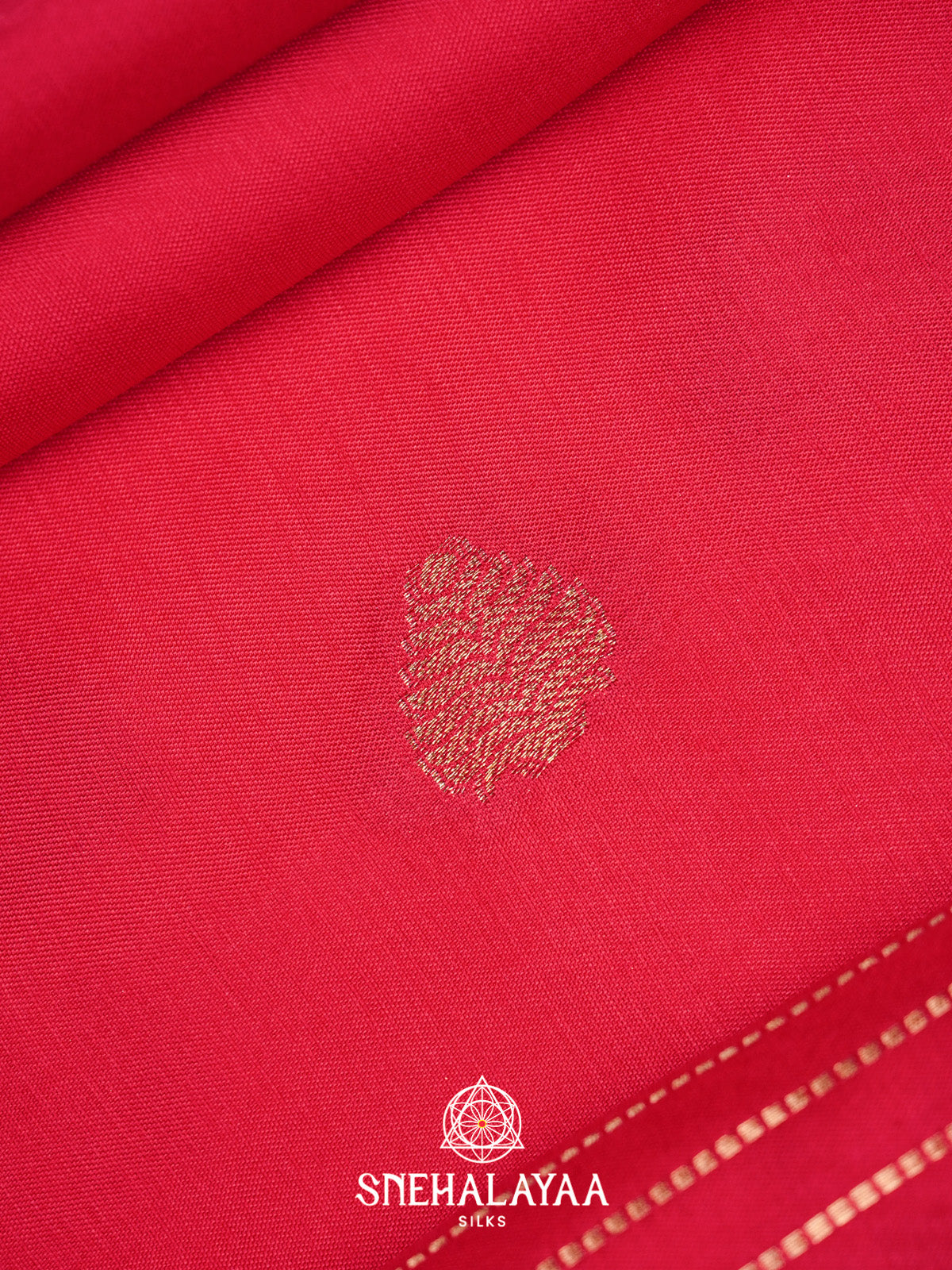 Rani Pink Banarasi Saree