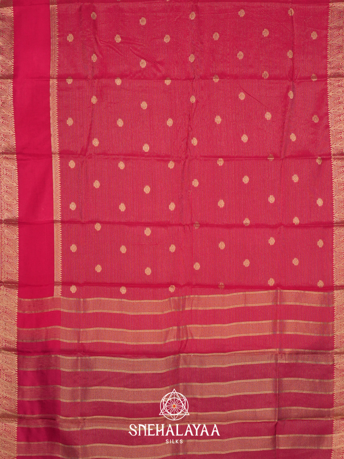 Pink Banarasi Saree