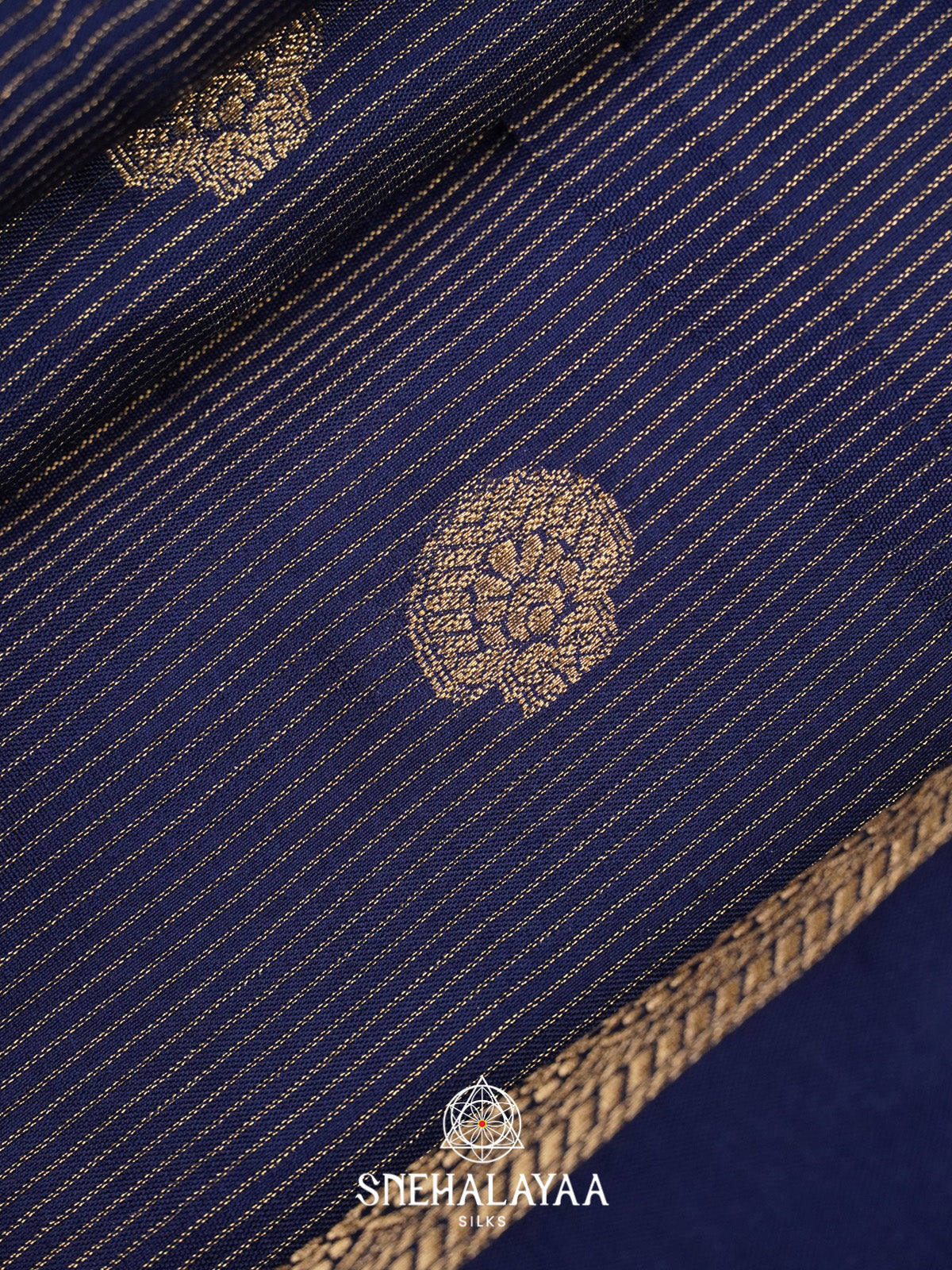 Blue Banarasi Saree