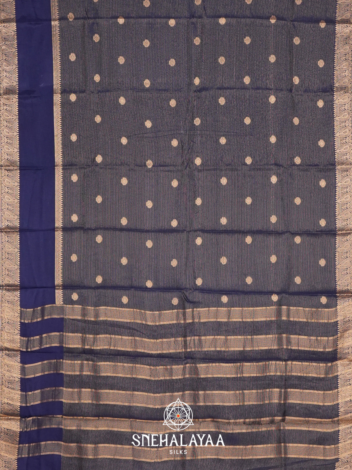 Blue Banarasi Saree