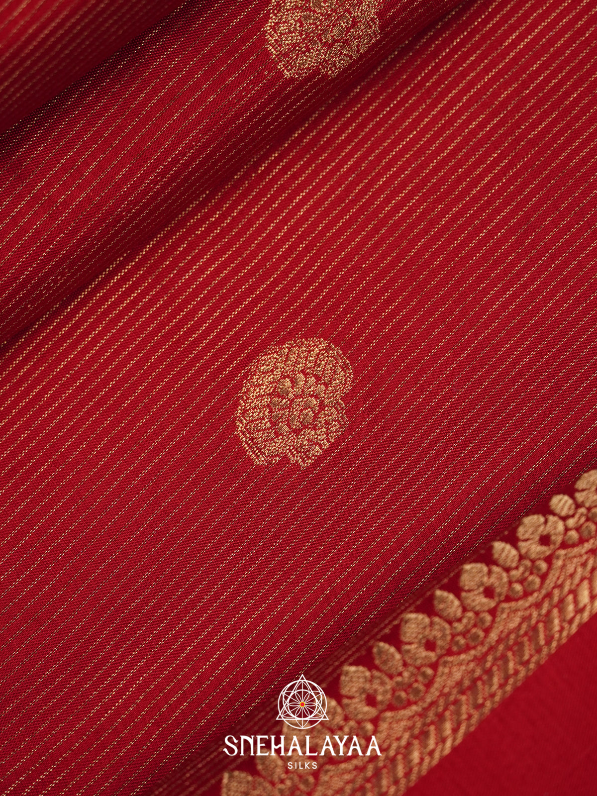 Red Banarasi Saree