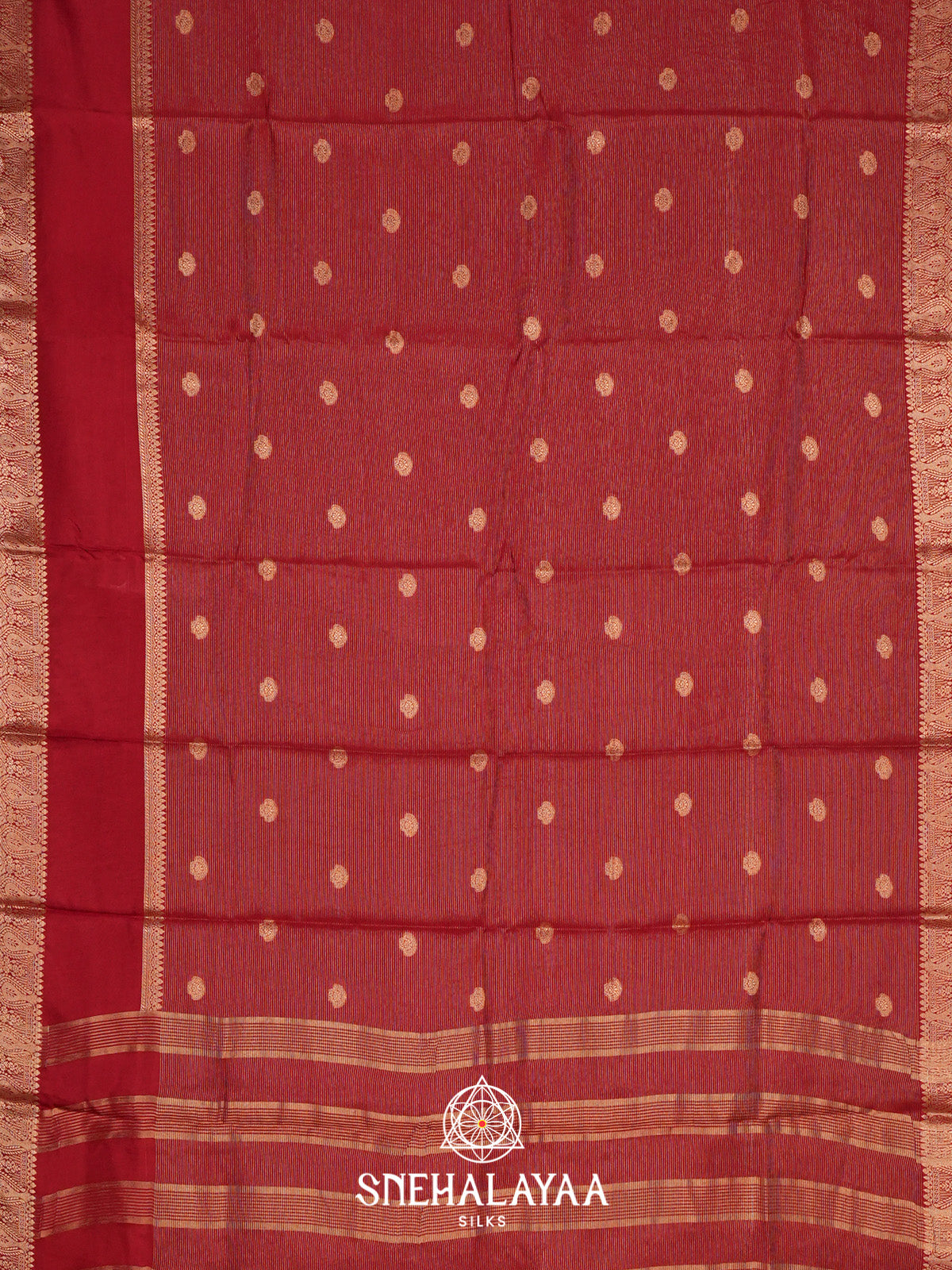 Red Banarasi Saree