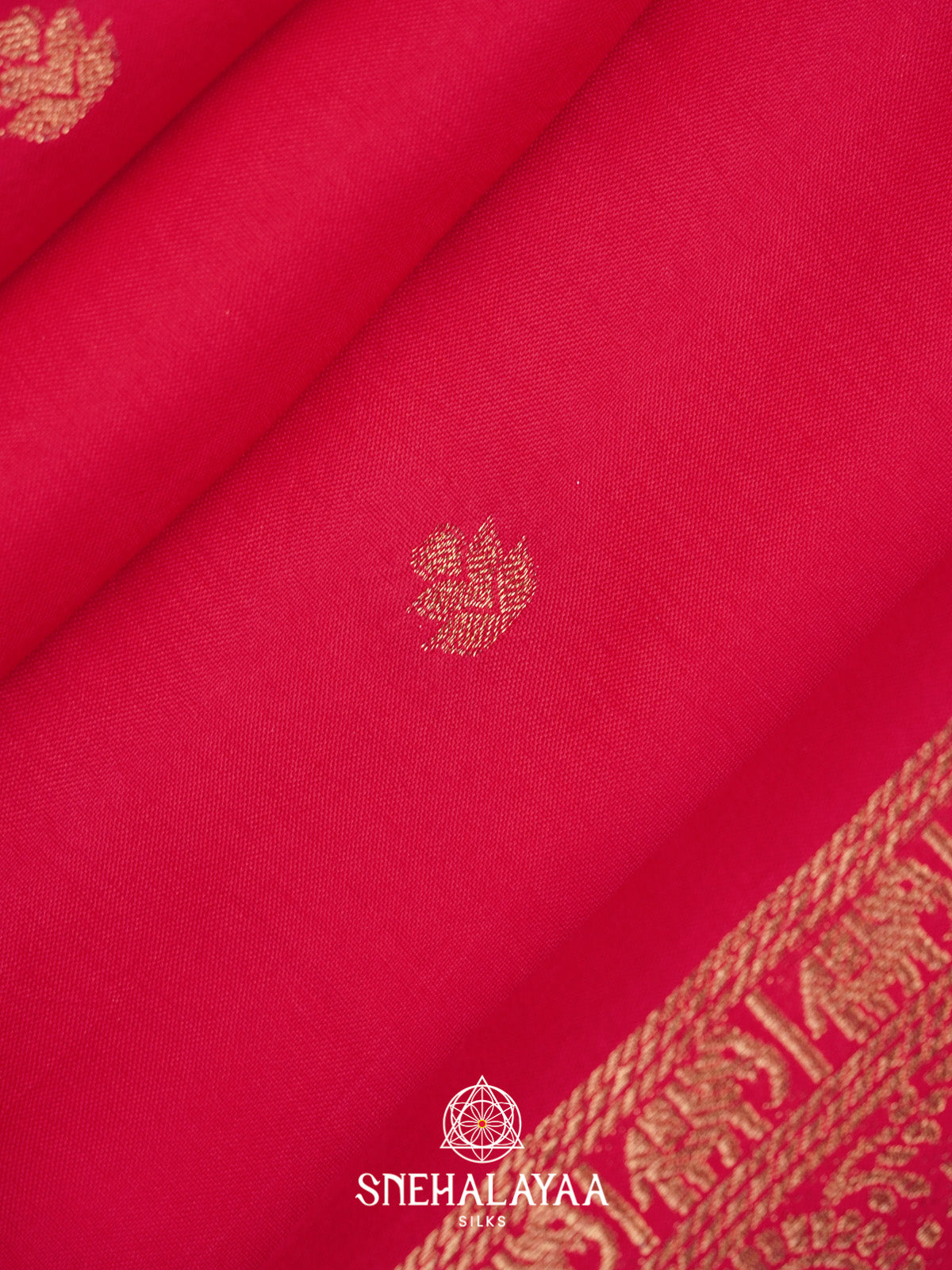 Pink Banarasi Saree