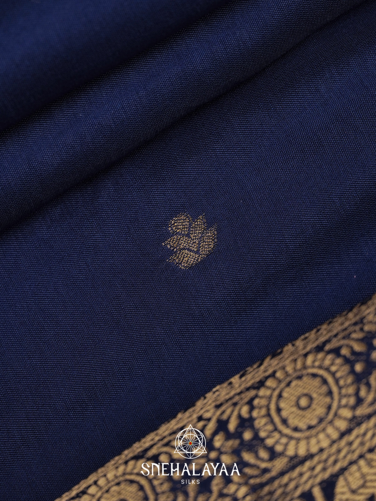 Blue Banarasi Saree
