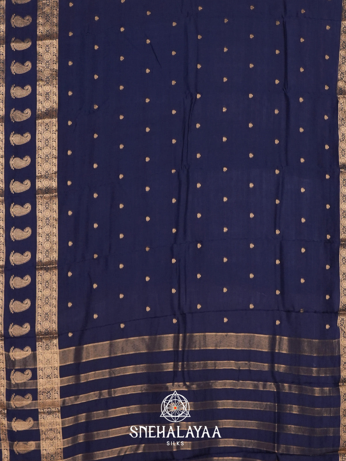 Blue Banarasi Saree