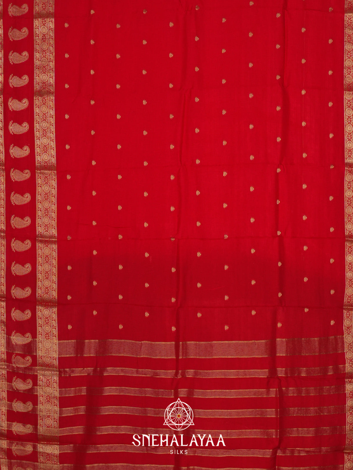 Red Banarasi Saree