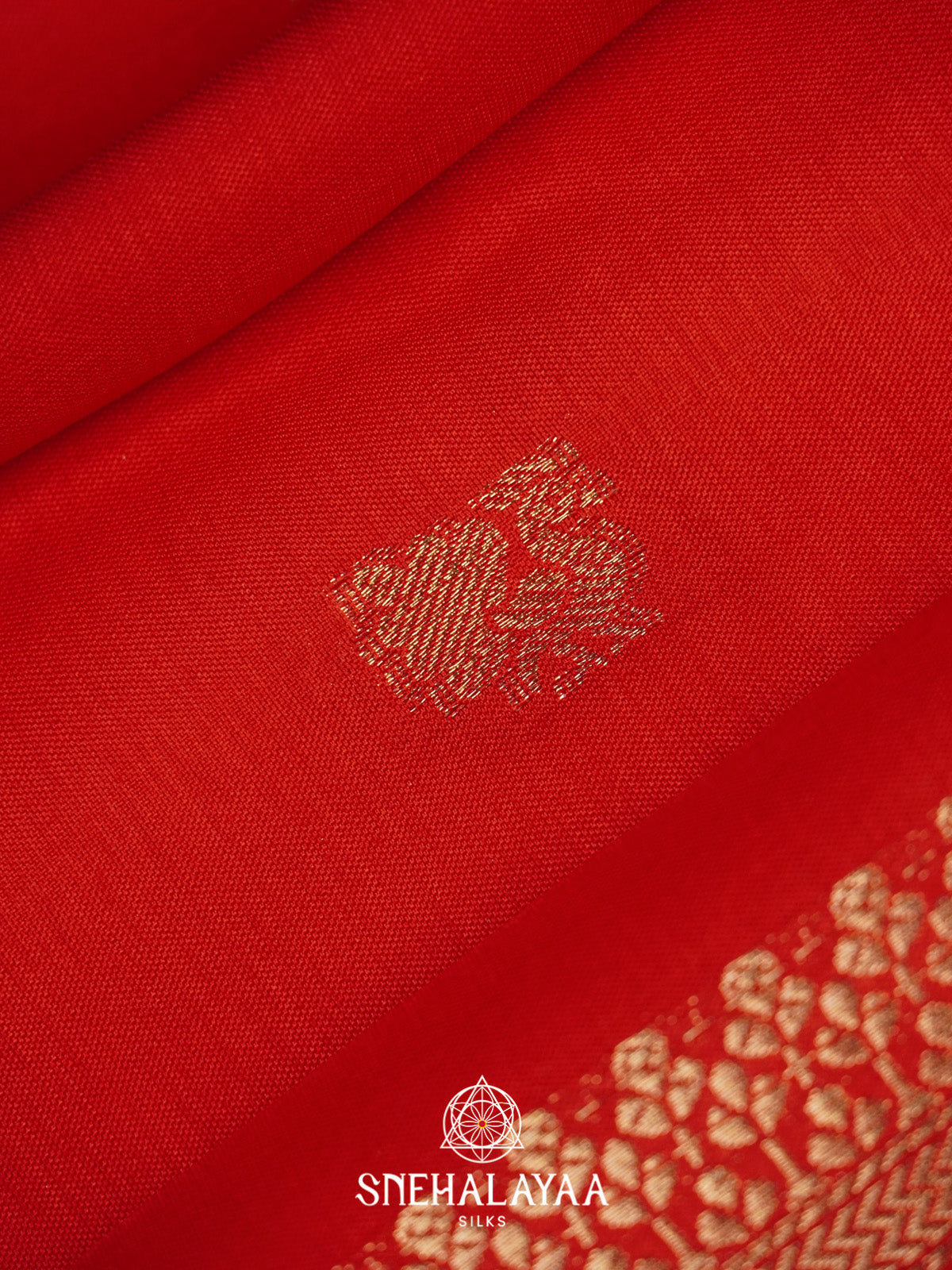 Red Banarasi Saree