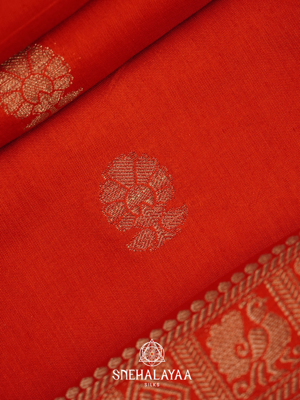 Red Banarasi Saree