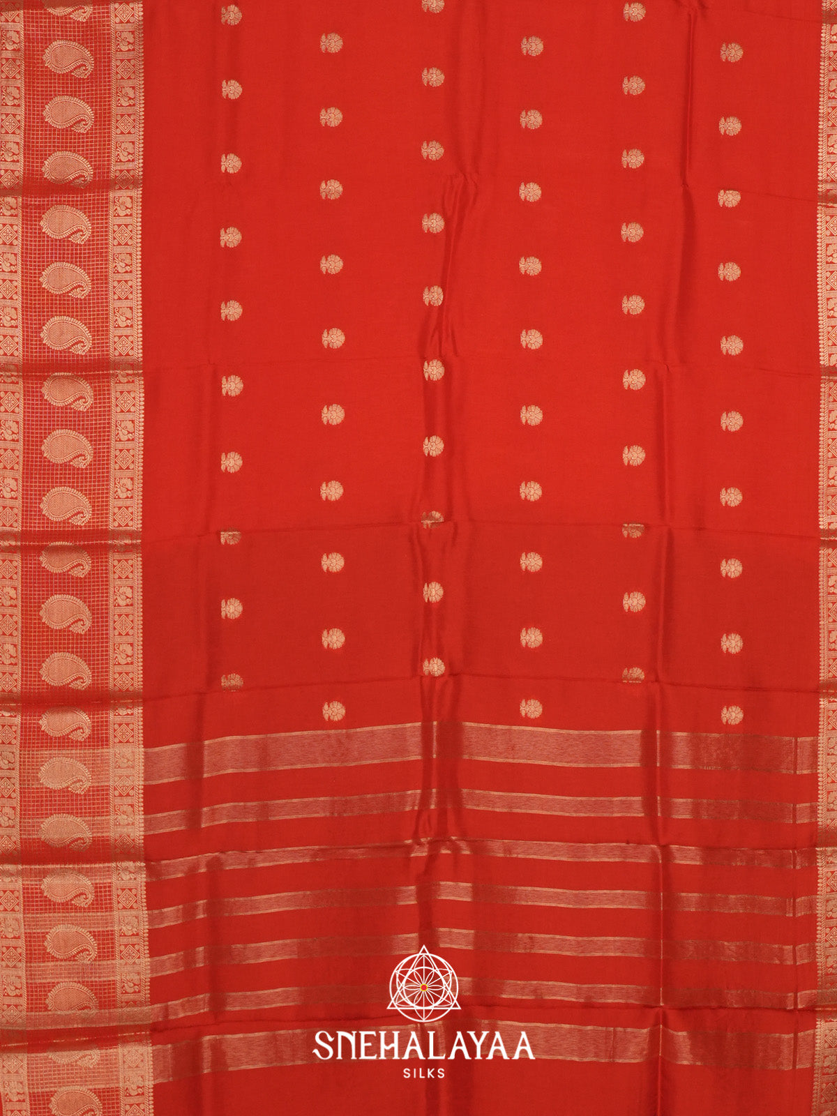 Red Banarasi Saree
