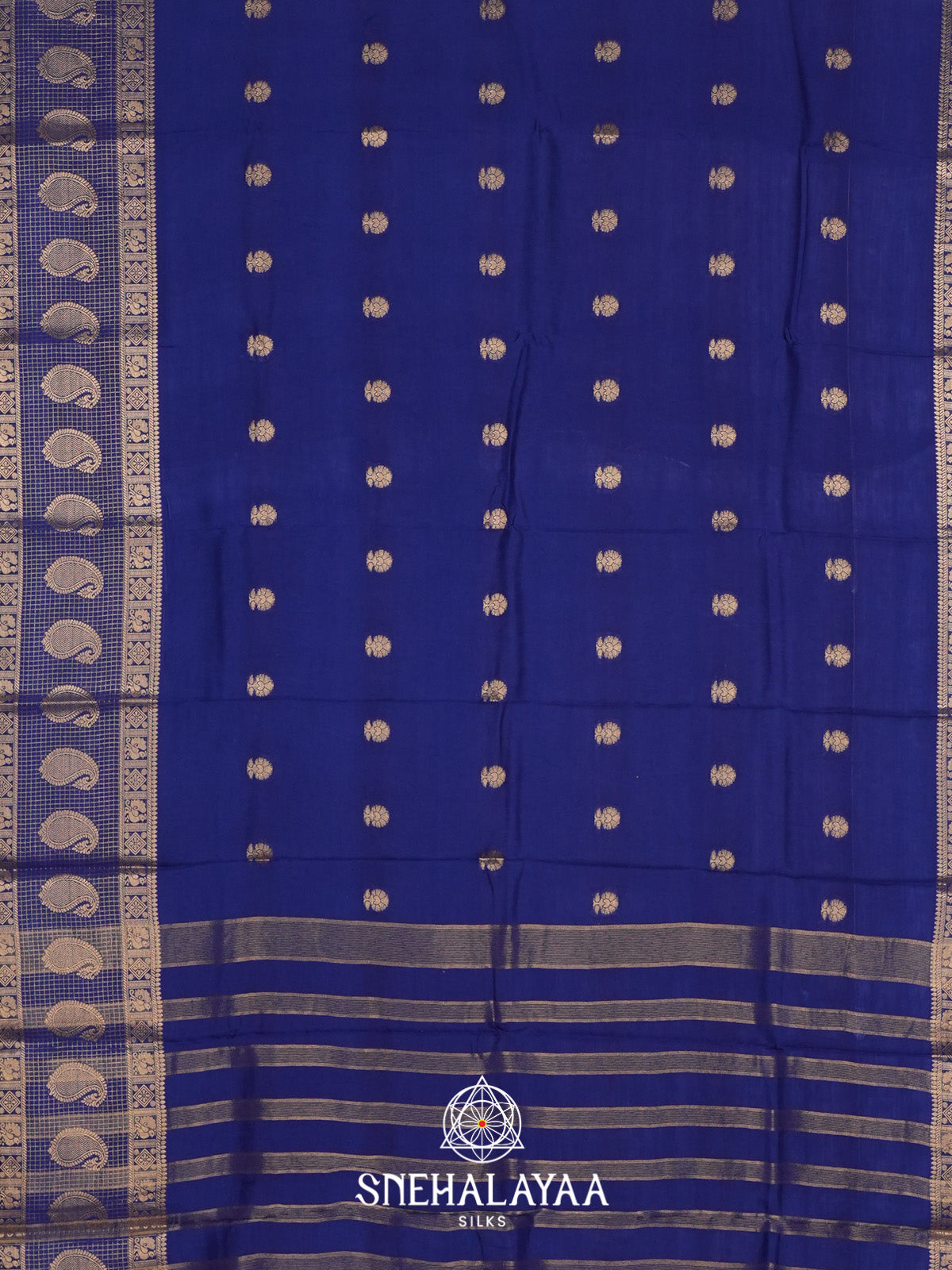 Blue Banarasi Saree