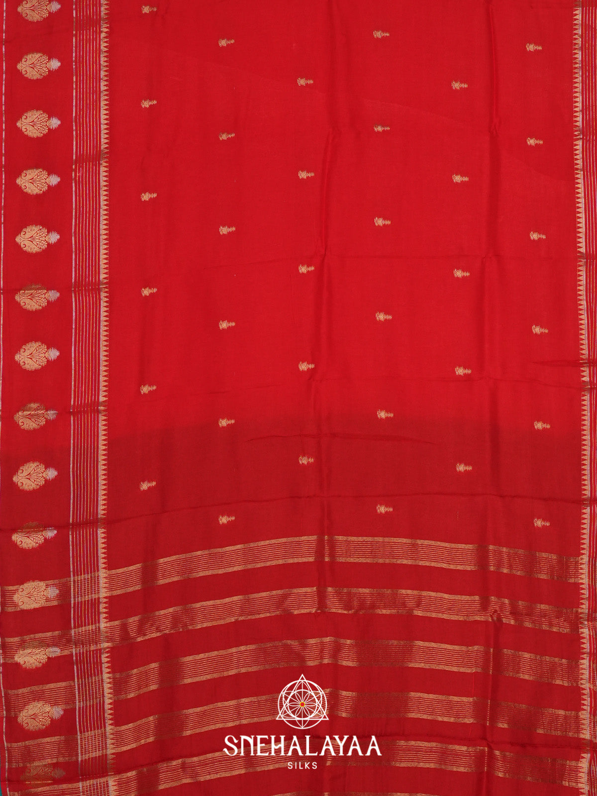 Red Banarasi Saree