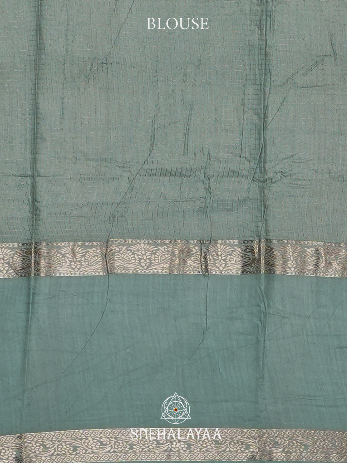 Sea Green Chanderi Saree