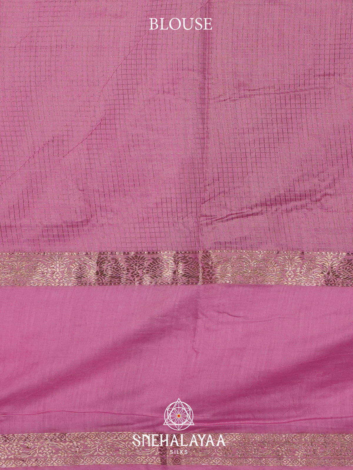 Pink Chanderi Saree