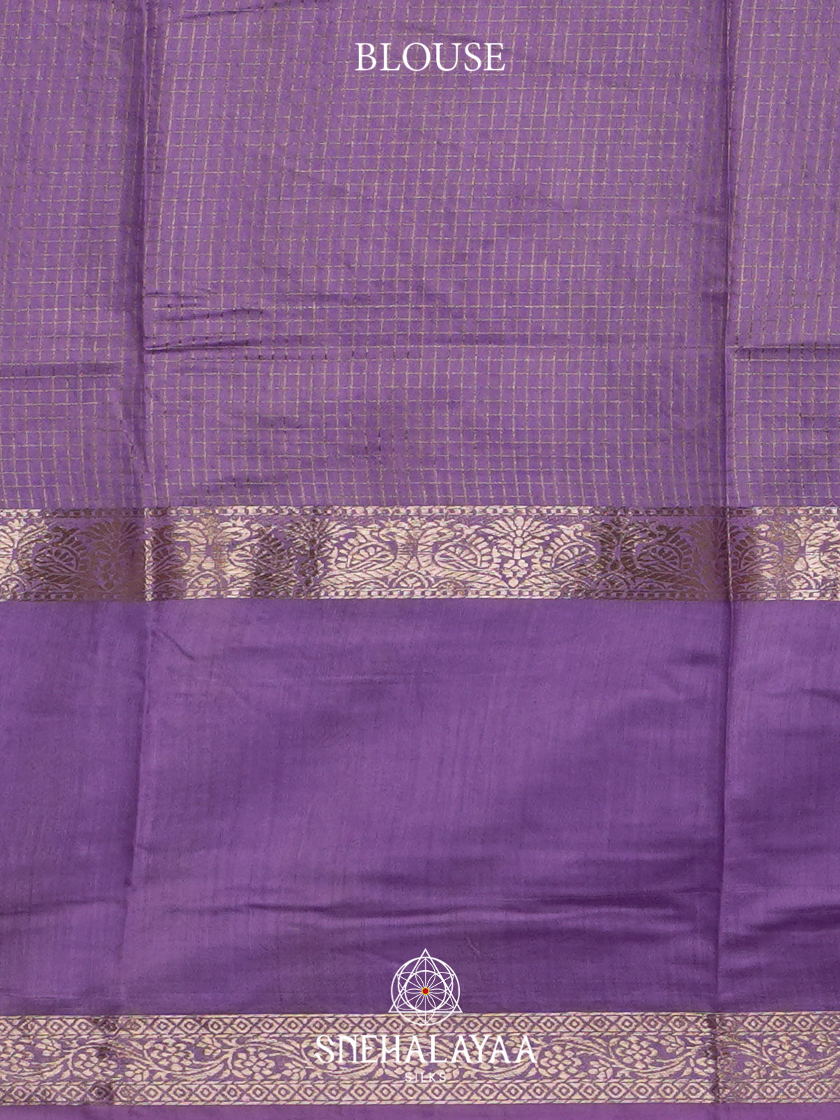 Purple Chanderi Saree