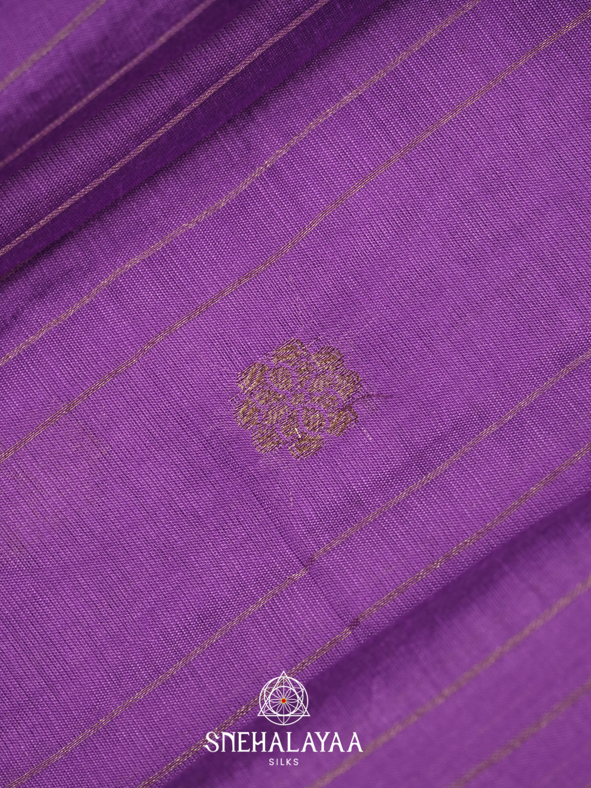 Lilac Chanderi Saree