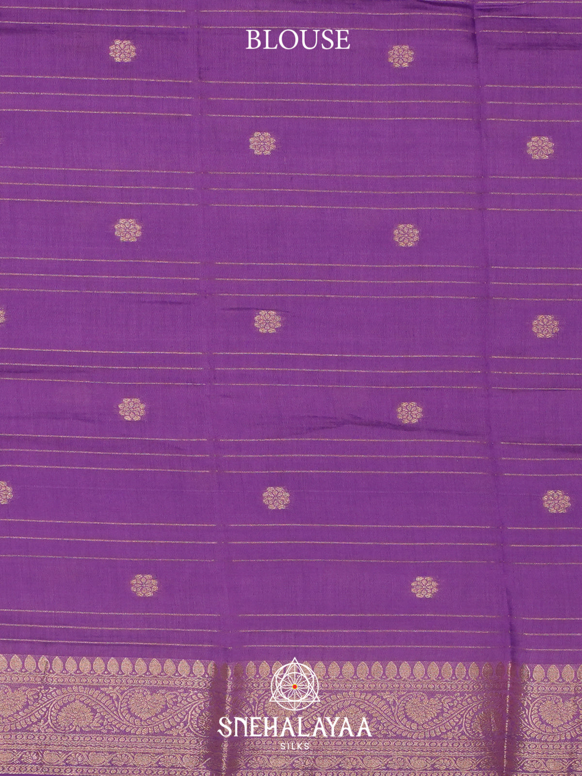 Lilac Chanderi Saree
