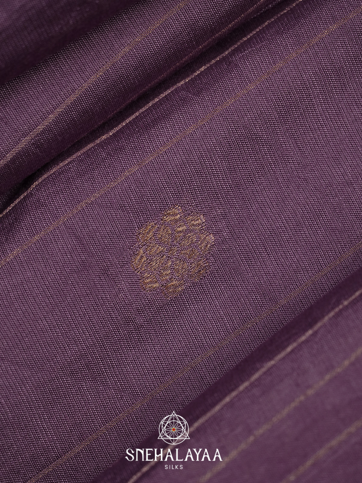 Taupe Chanderi Saree