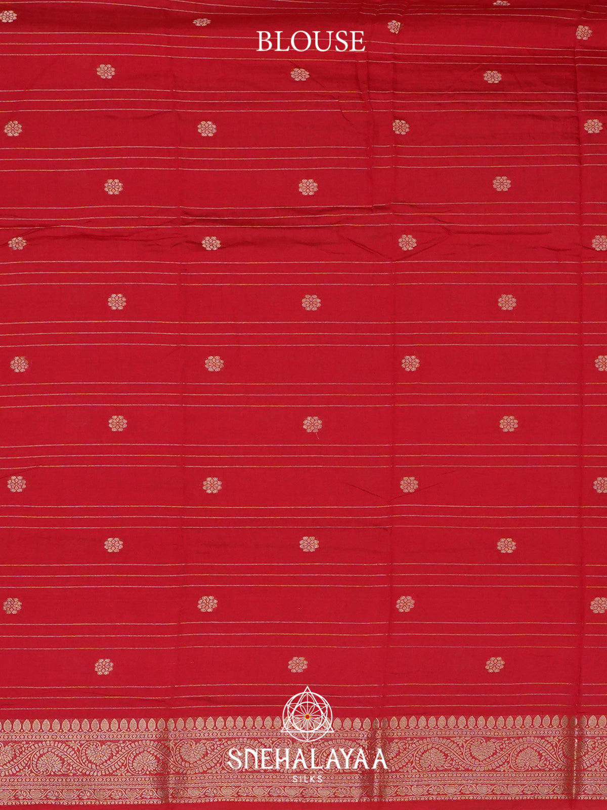 Red Chanderi Saree