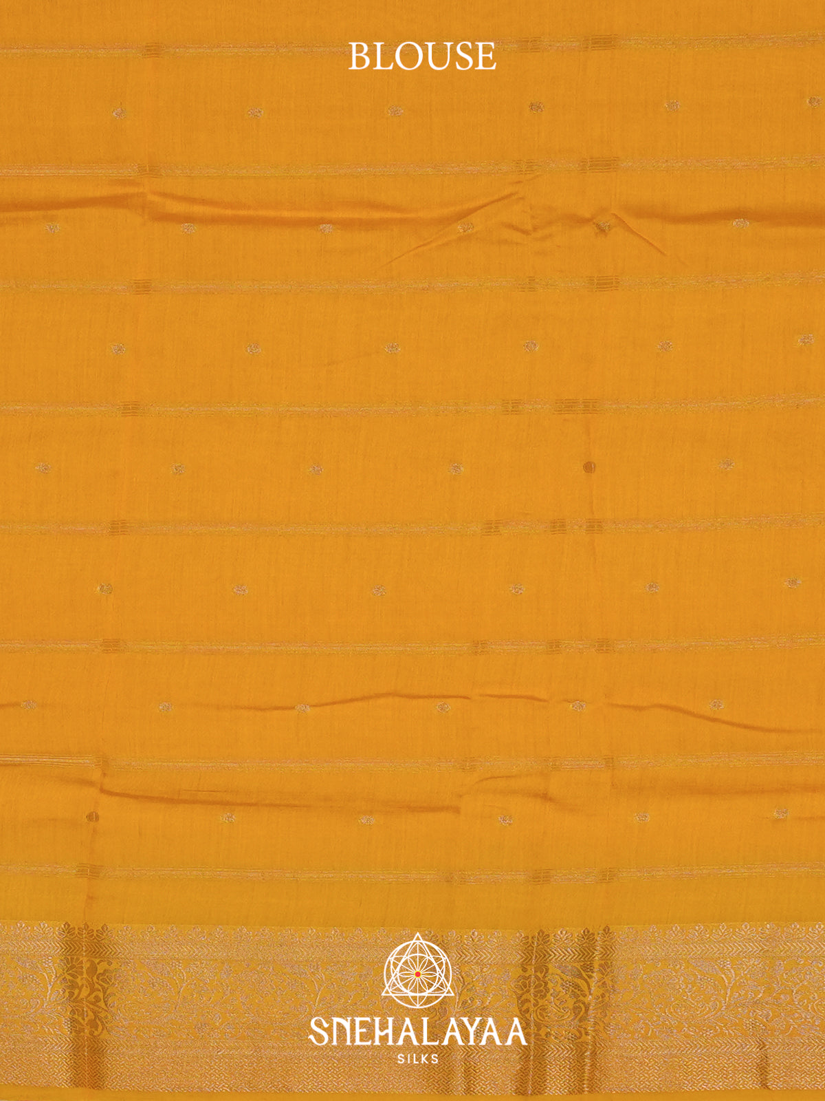 Yellow Chanderi Saree