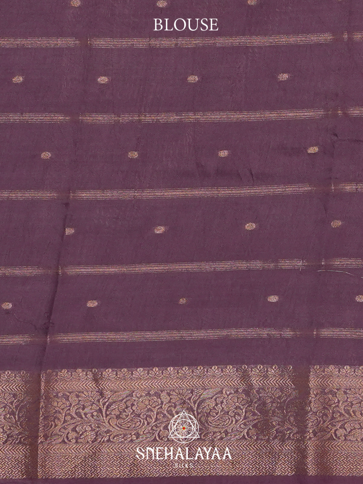 Taupe Chanderi Saree