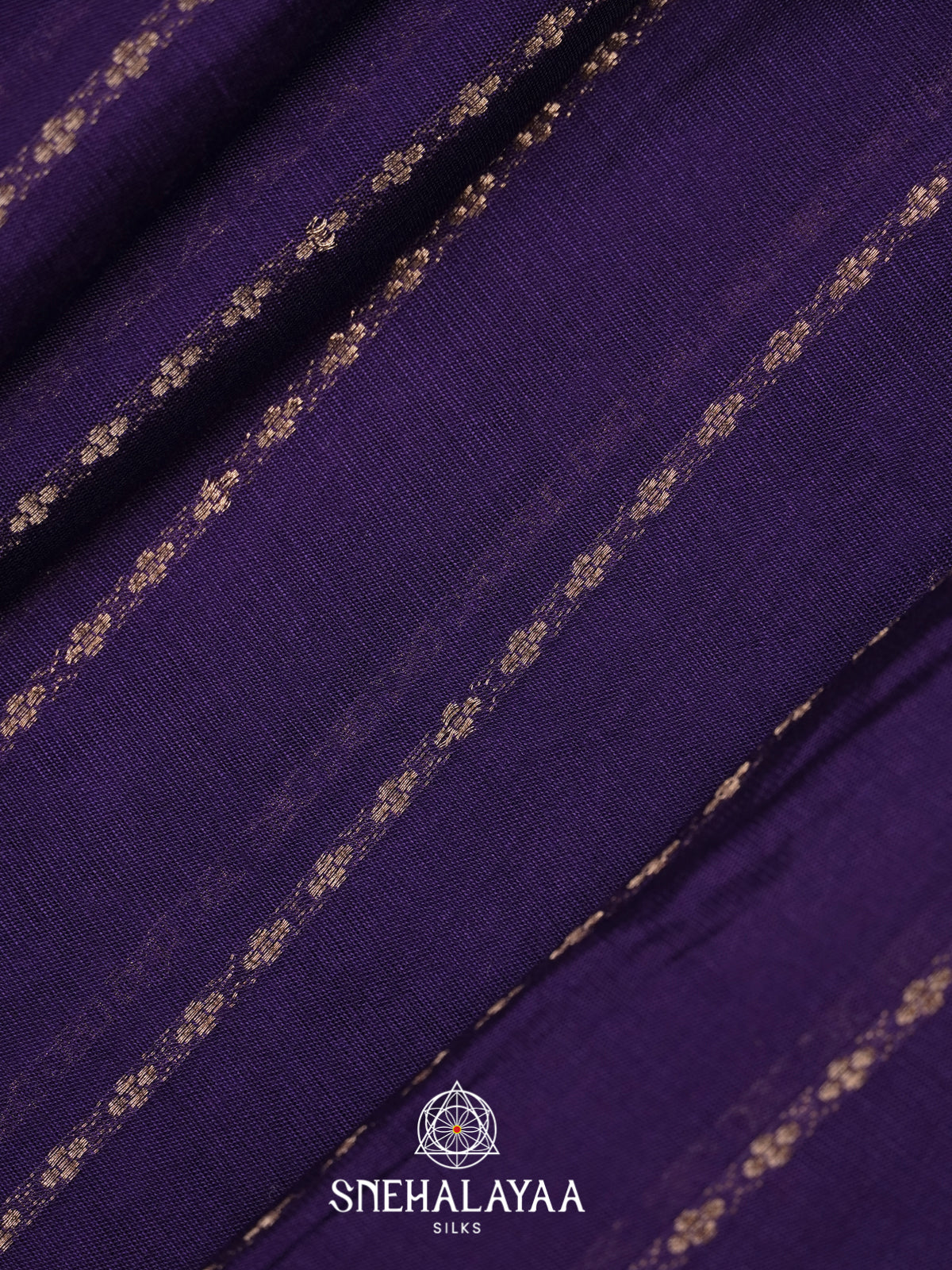 Purple Chanderi Saree