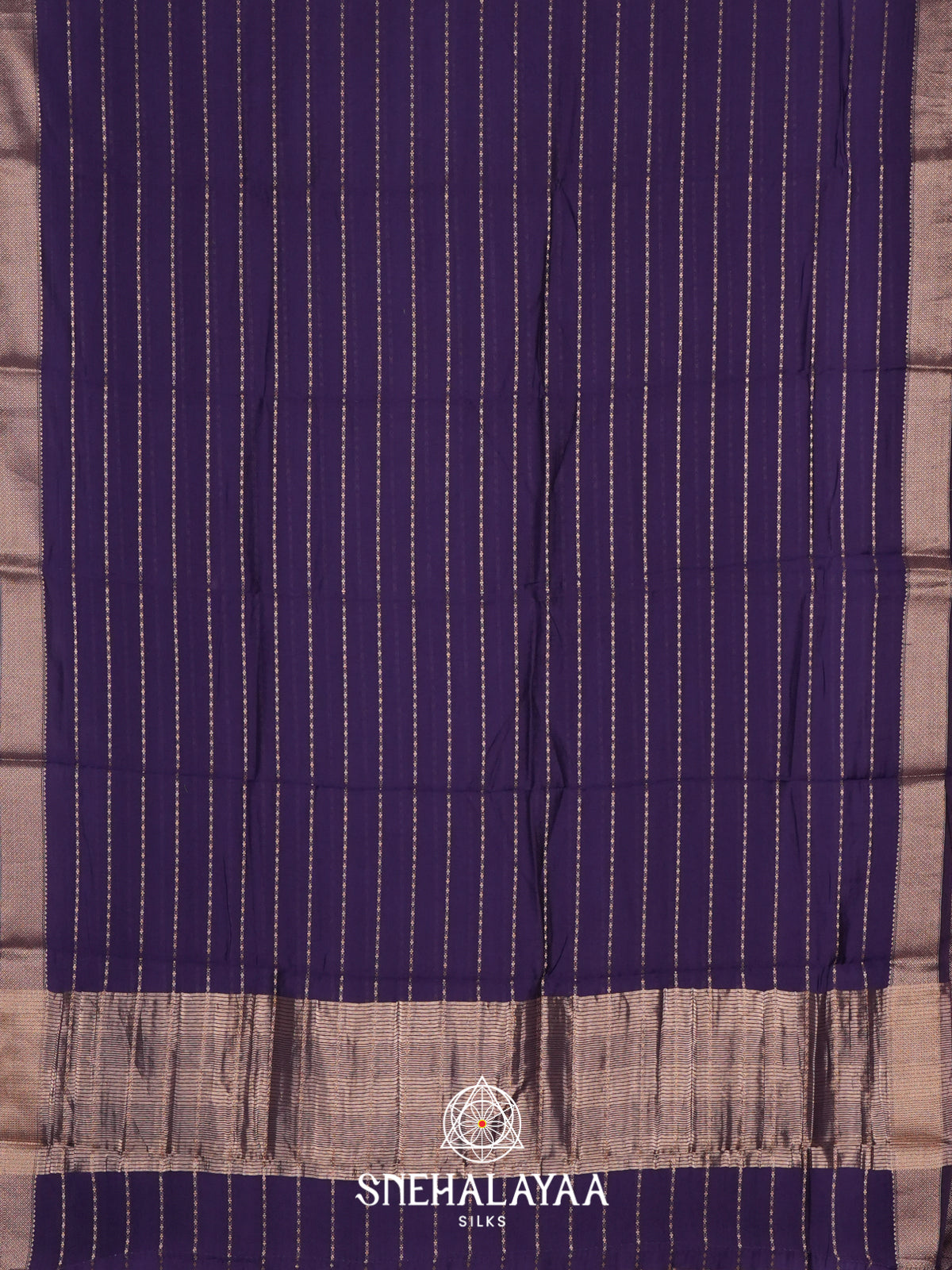 Purple Chanderi Saree