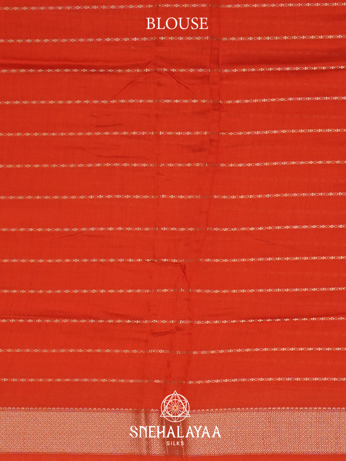 Orange Chanderi Saree