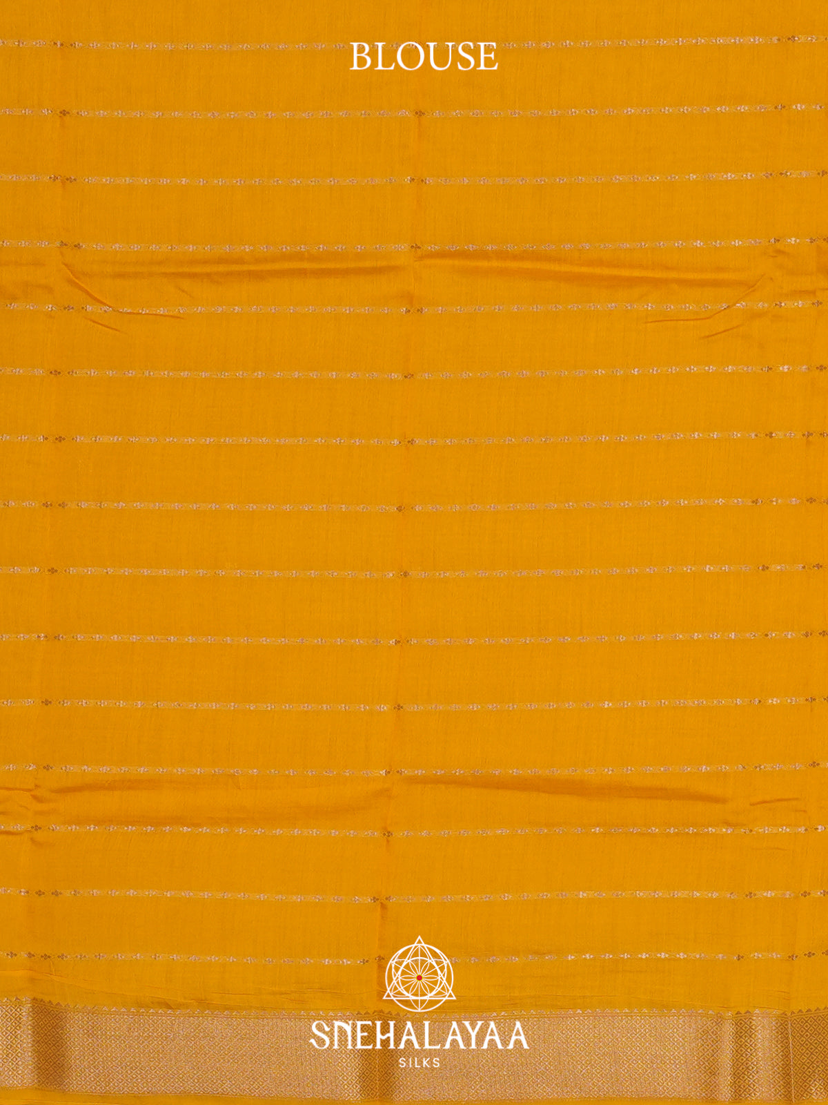 Yellow Chanderi Saree