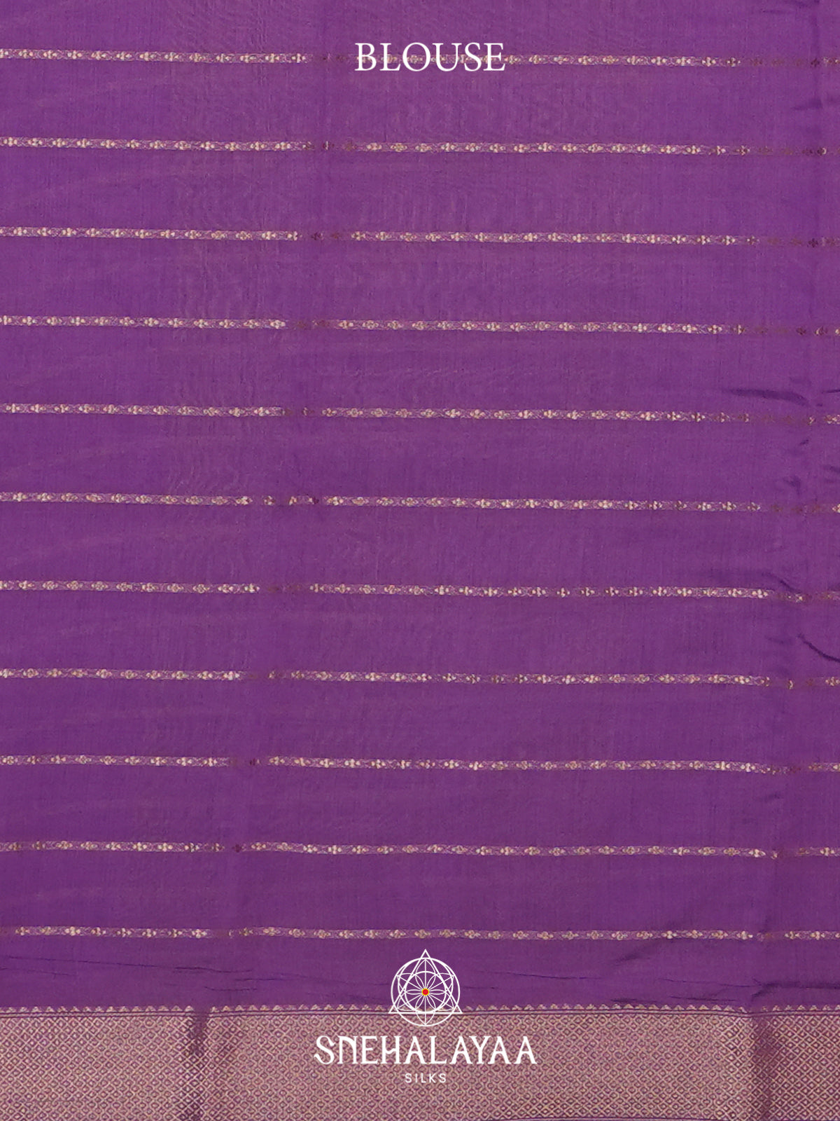 Lilac Chanderi Saree