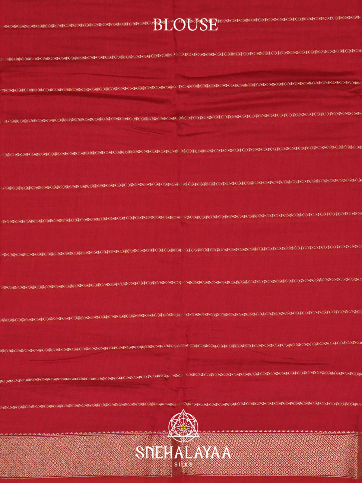 Red Chanderi Saree