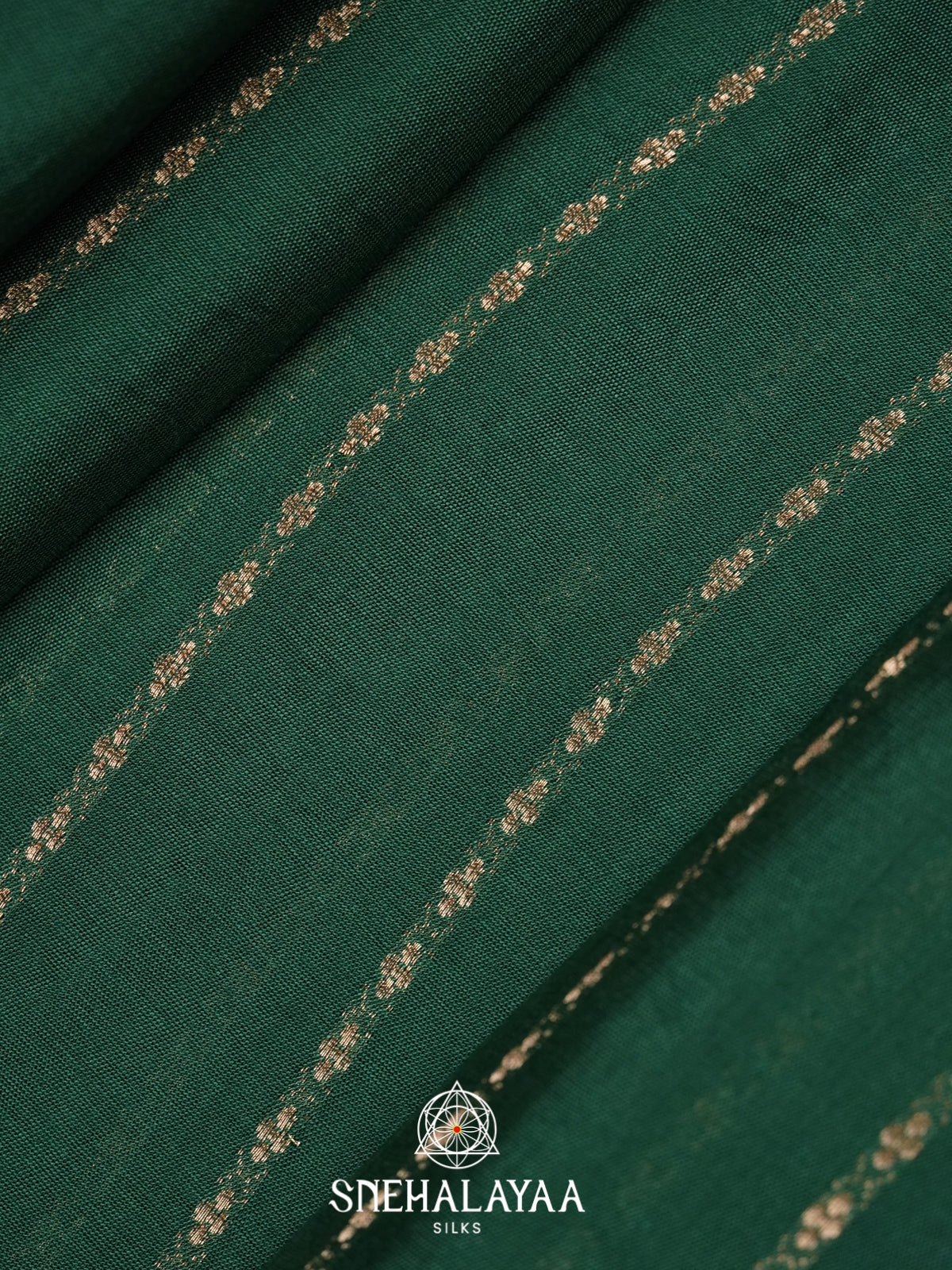Green Chanderi Saree