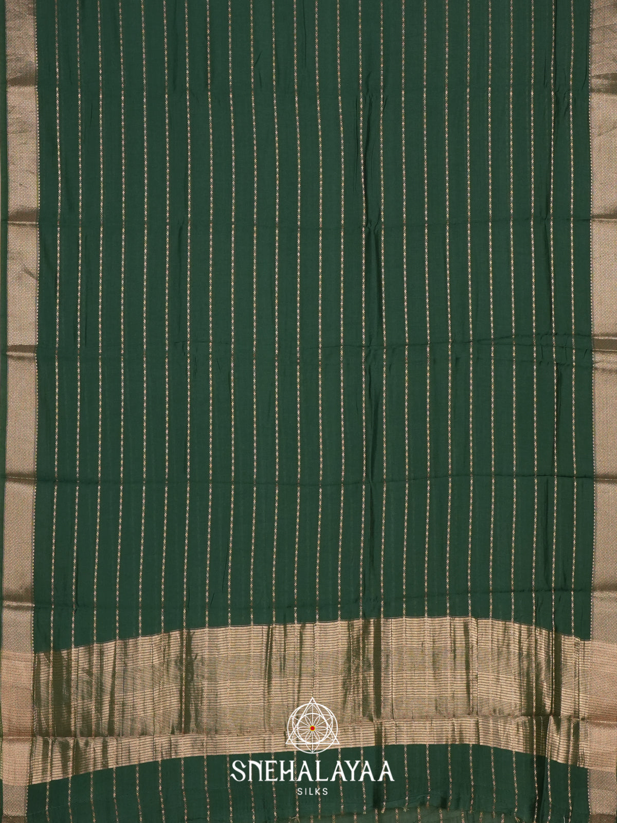 Green Chanderi Saree