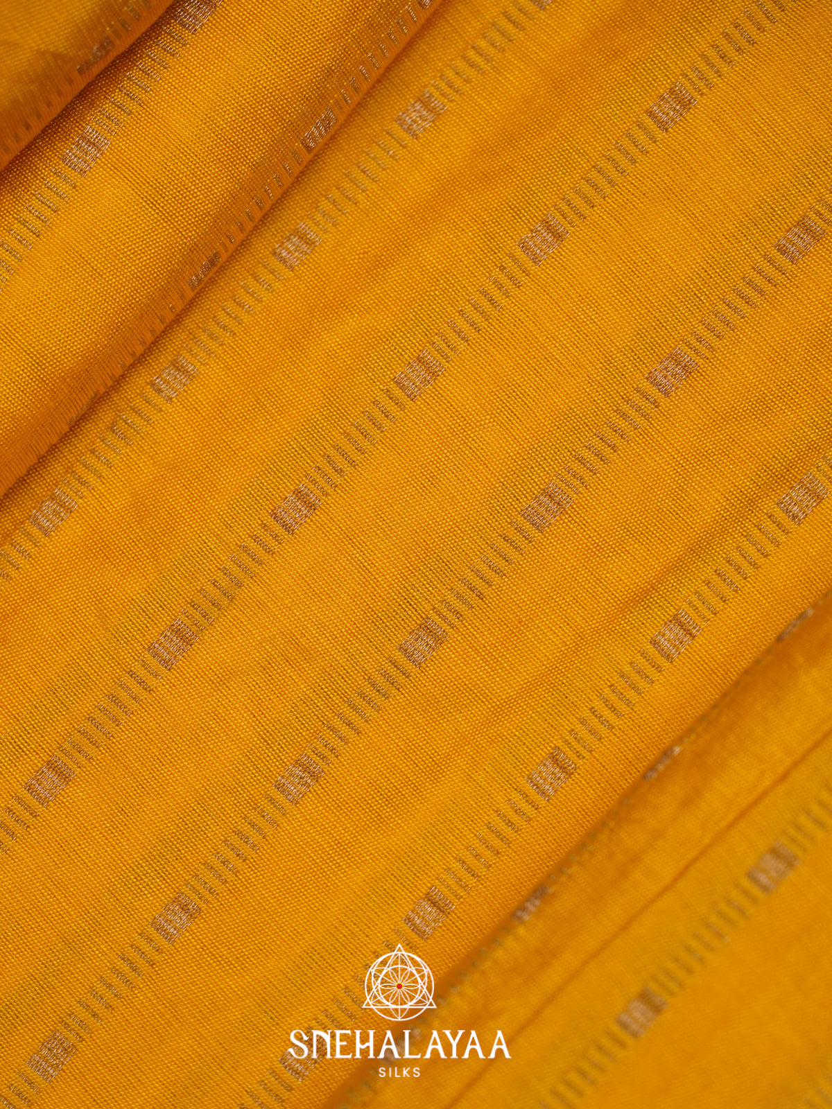 Yellow Chanderi Saree