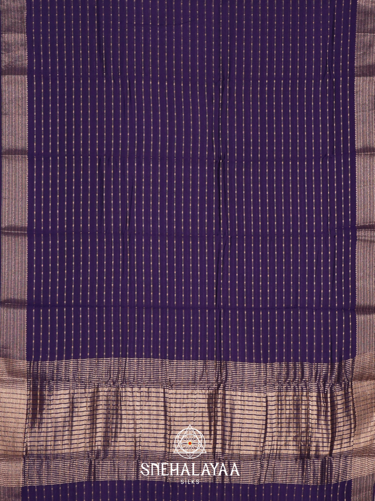 Purple Chanderi Saree