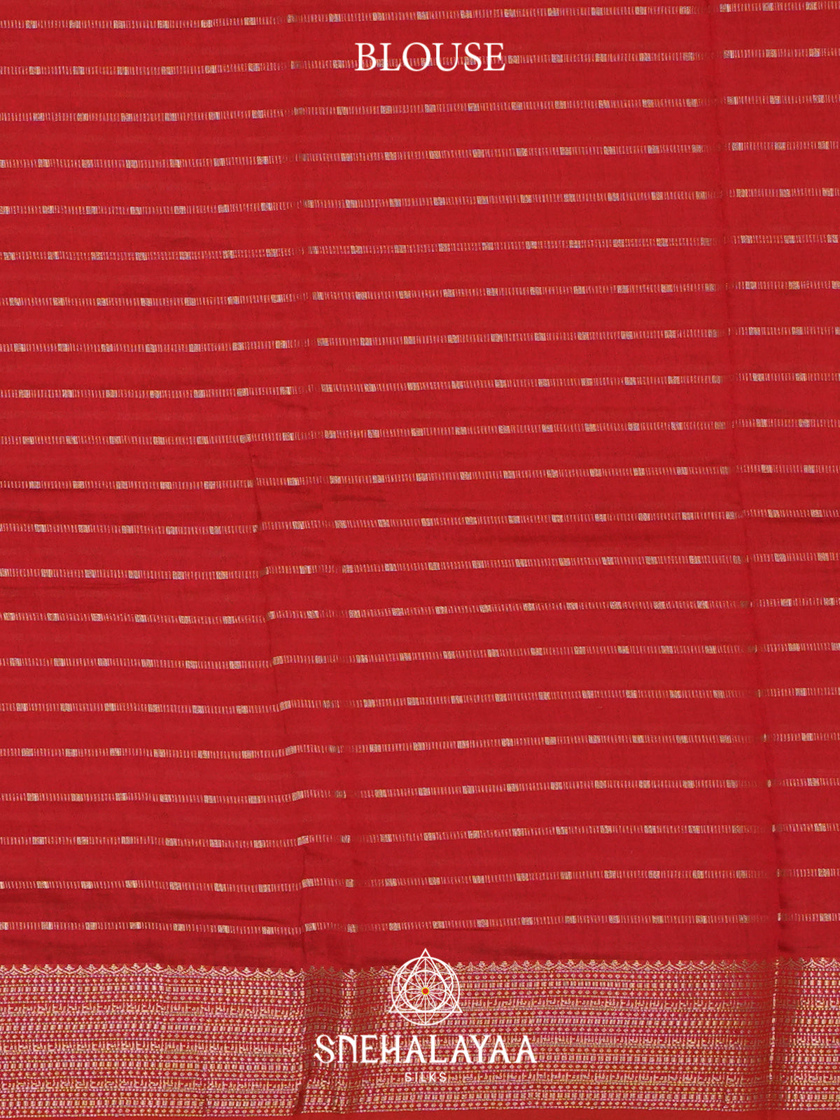 Red Chanderi Saree