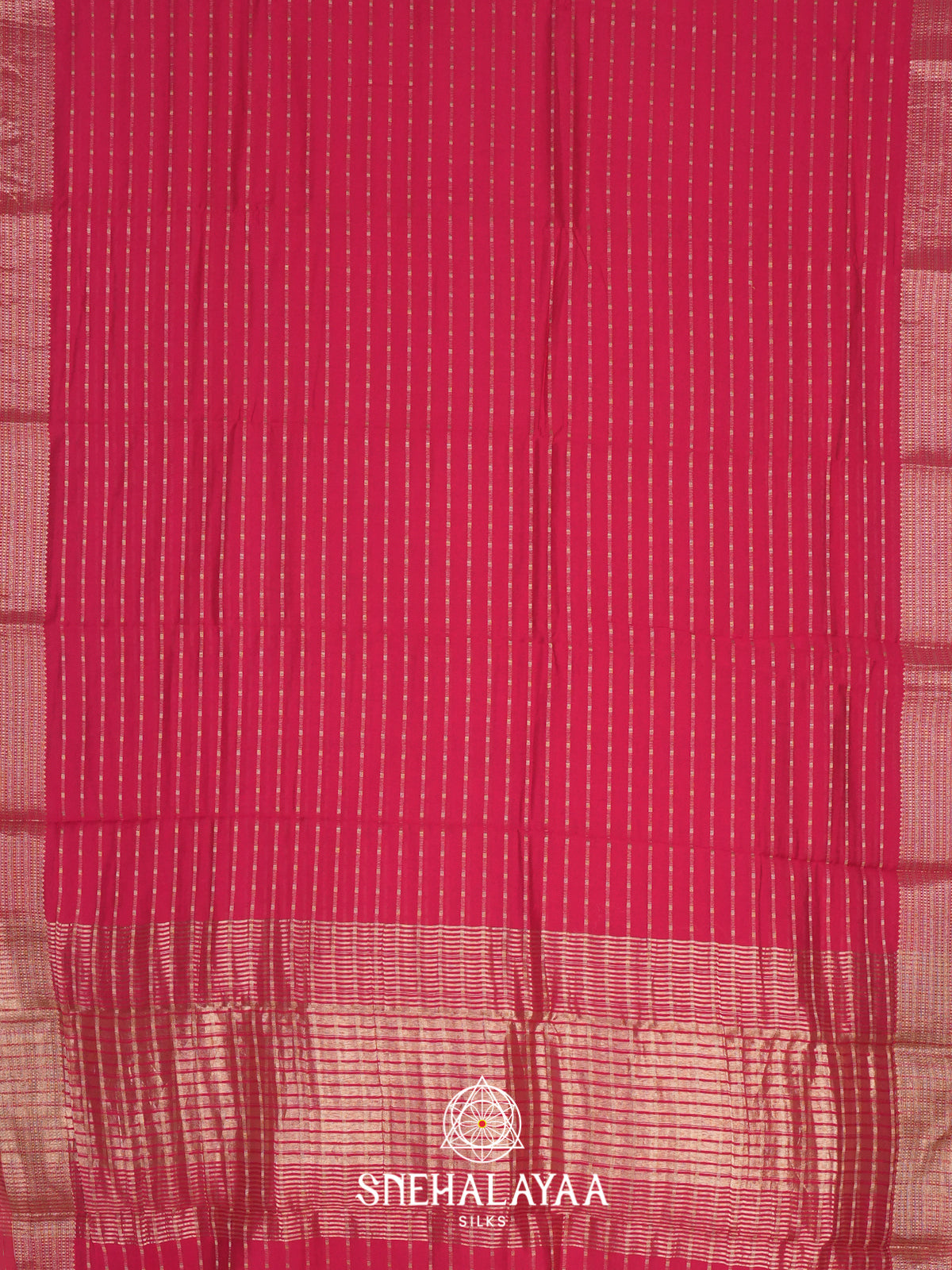 Pink Chanderi Saree