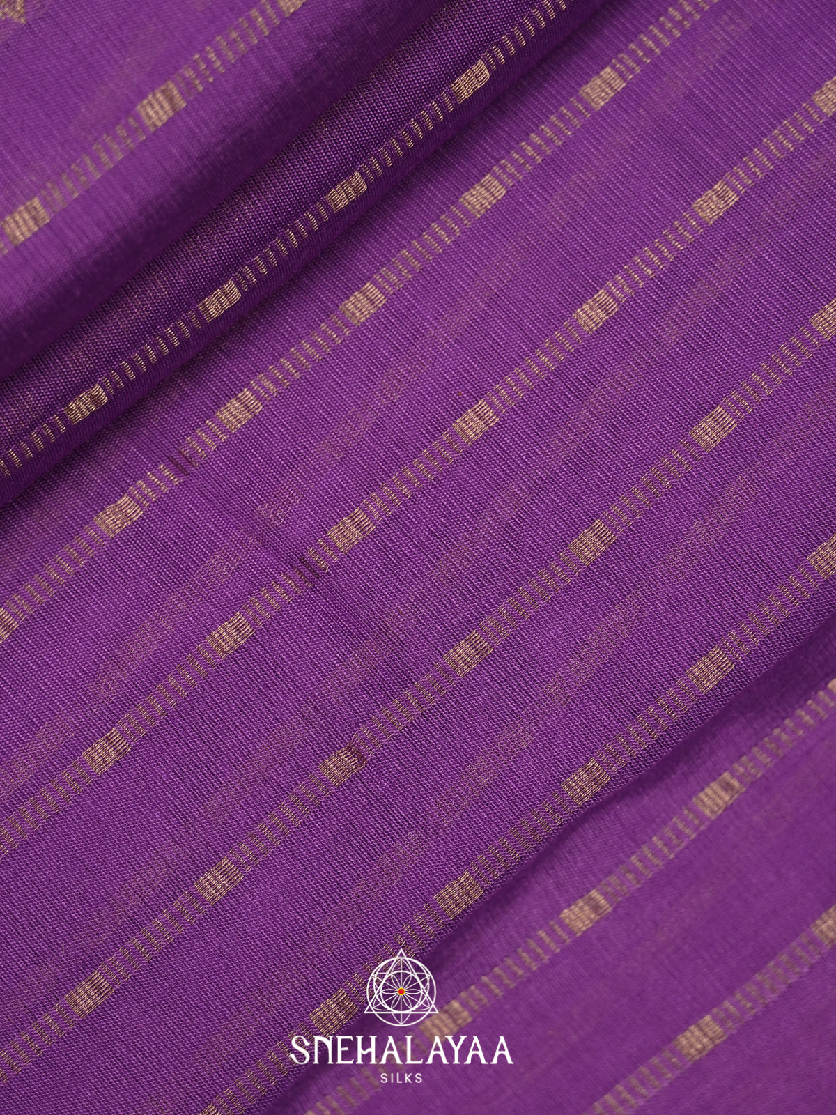 Lilac Chanderi Saree