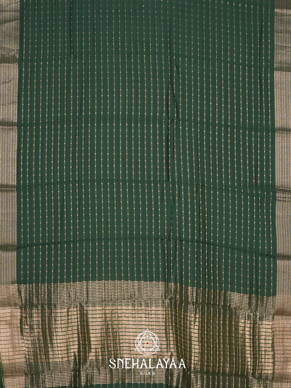 Green Chanderi Saree