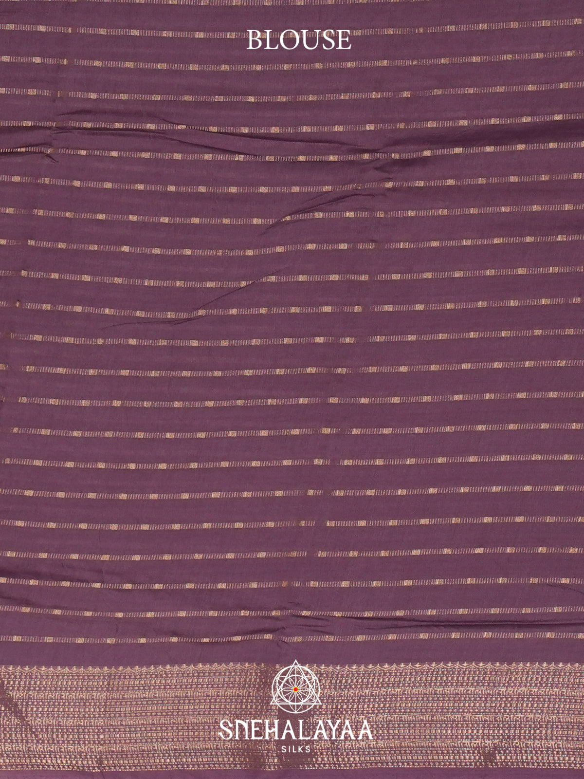 Dusty Mauve Chanderi Saree