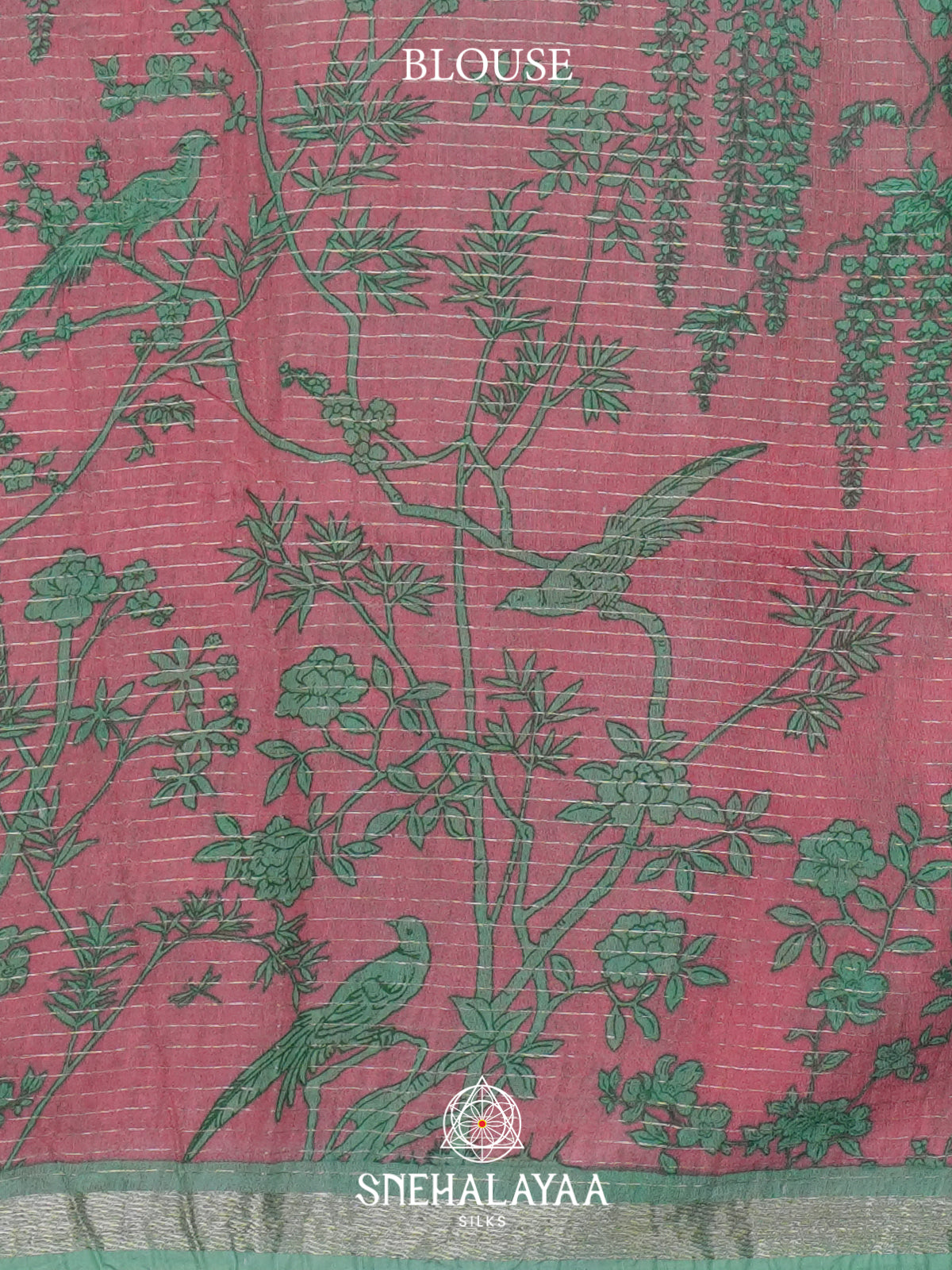 Mint Green Mangalagiri Silk Cotton Saree