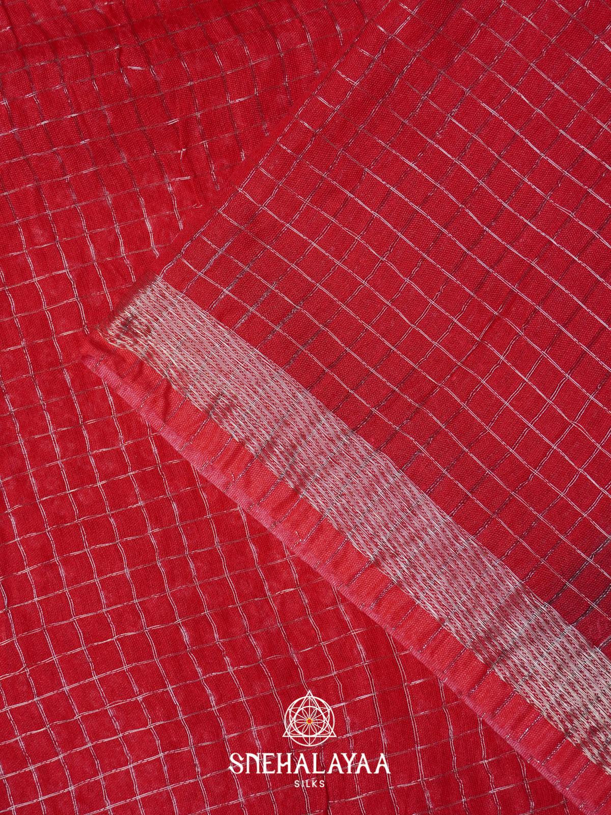 Rani Pink Mangalagiri Silk Cotton Saree