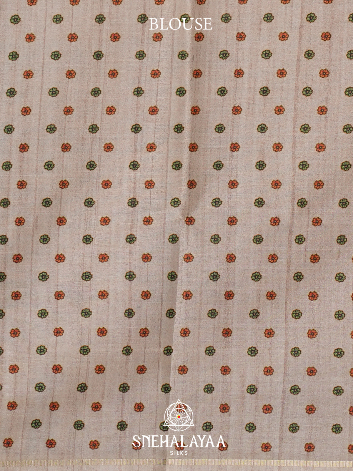 Copper Brown Tussar Saree