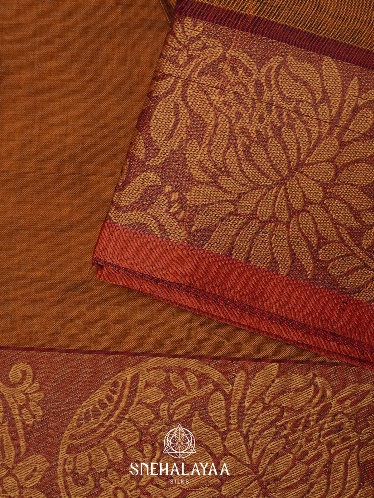 Mustard   Bengal Cotton Saree