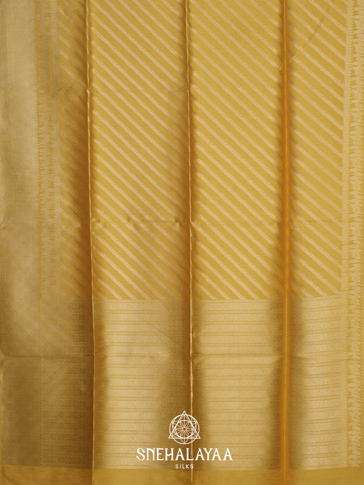 Yellow Jute Saree