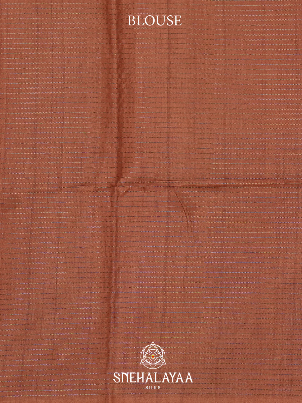 Pale Orange Tussar Saree