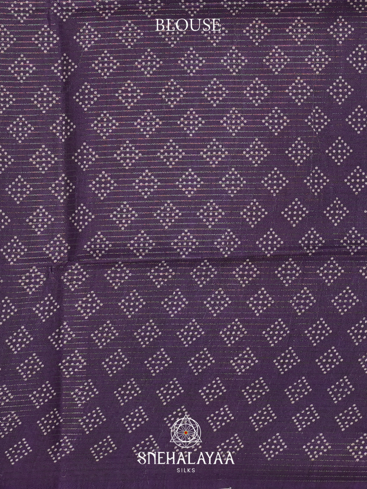 Purple Tussar Saree
