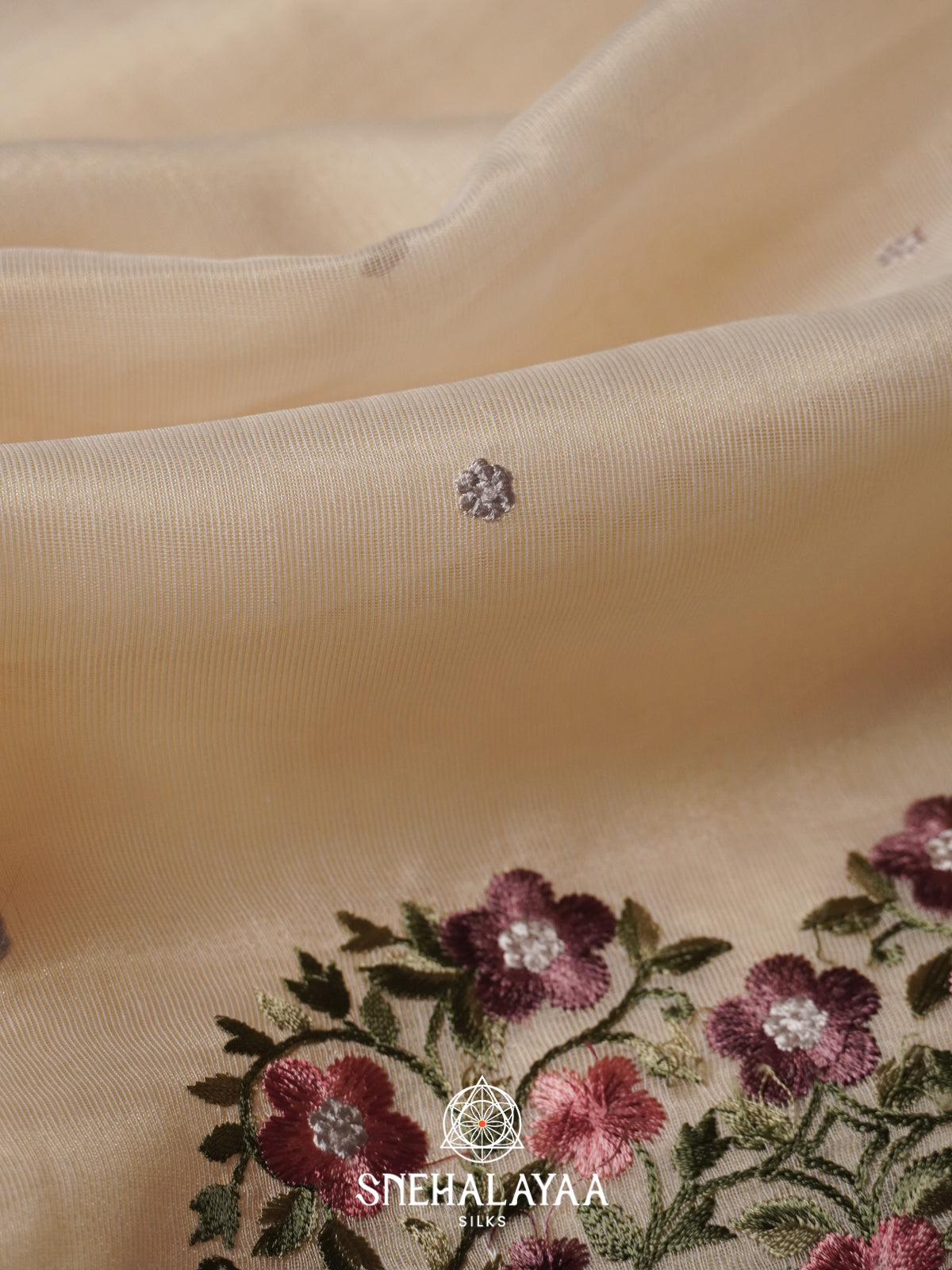 Sandal Linen Saree