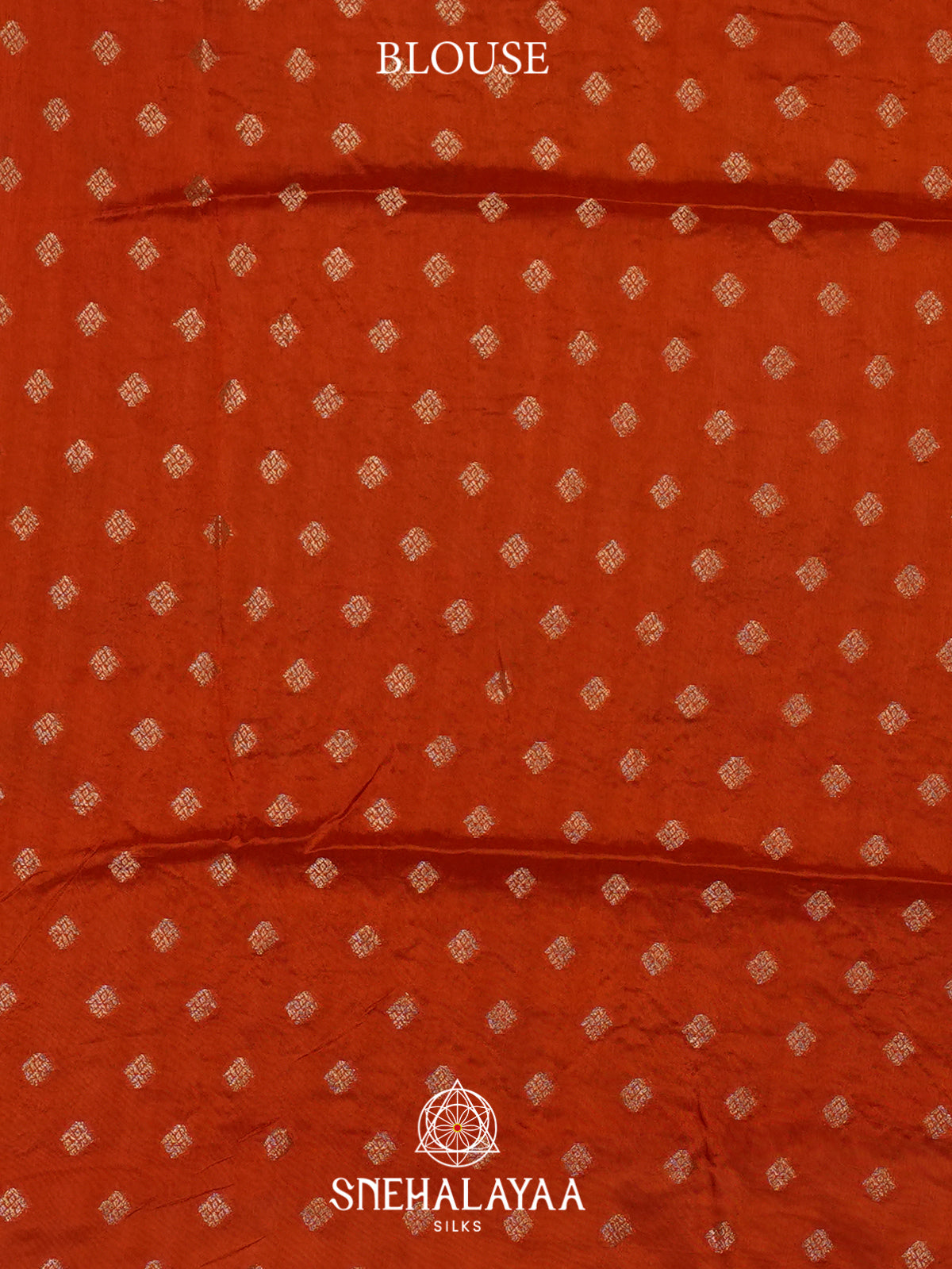 Orange Dola Silk Saree