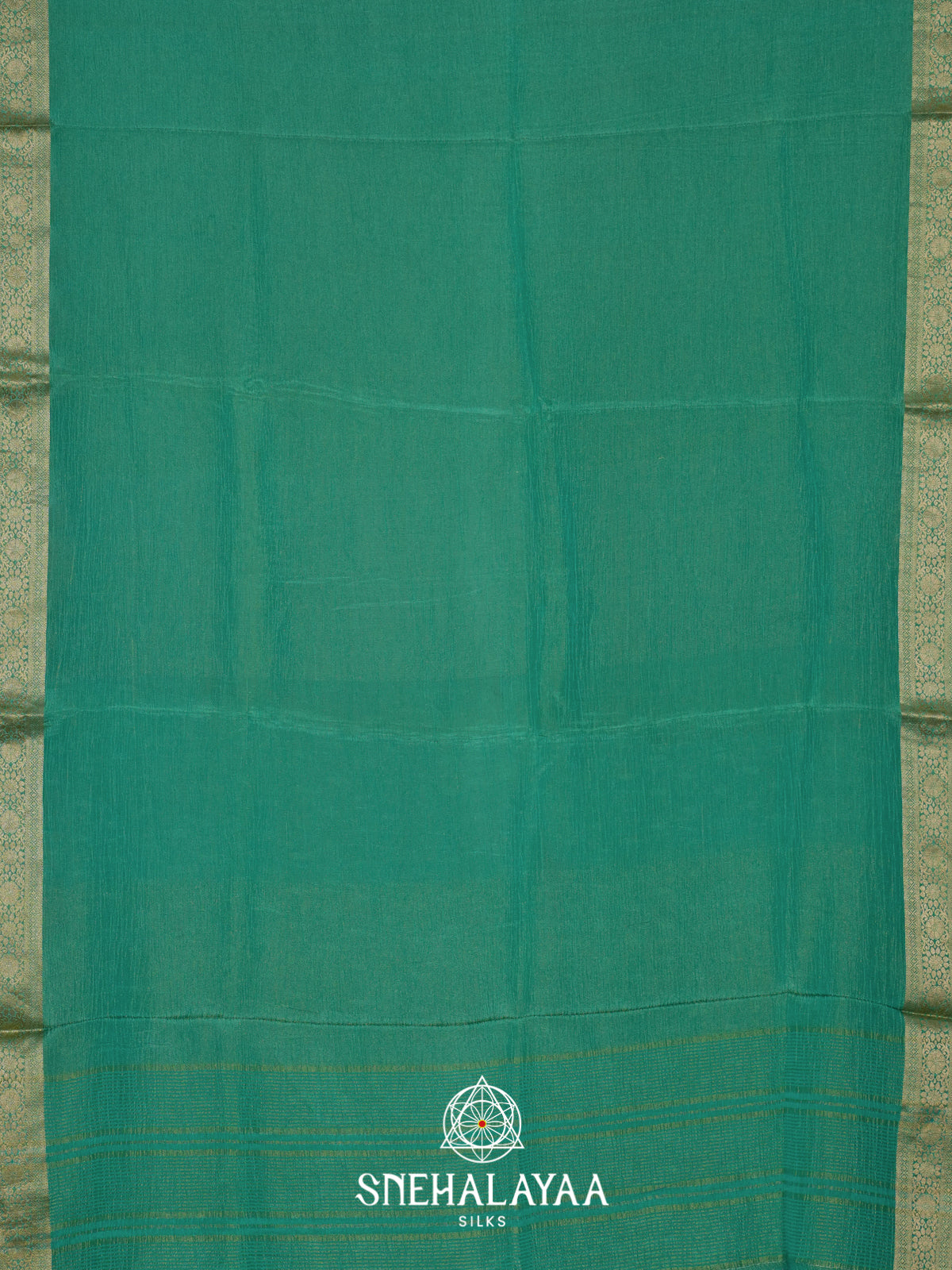 Ramar Green Crushed Tissue Saree